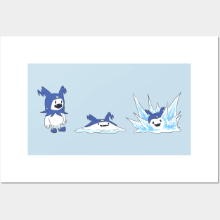 Three Stages of Jack Frost Posters and Art